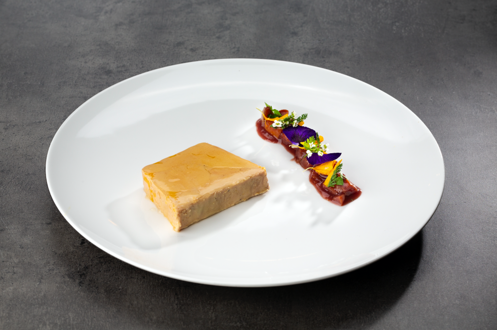 La tranche de foie gras de canard