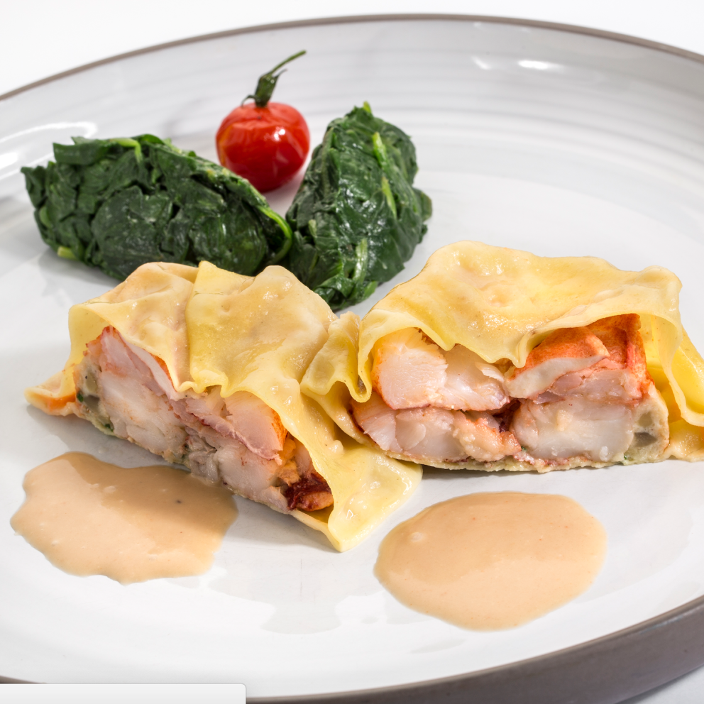 La raviole de homard